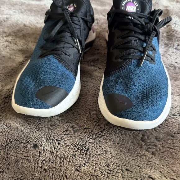 Nike Joyride Run Flyknit Women's 7.5 Running Shoes Blue Purple Black AQ2731-004 - Picture 2 of 11